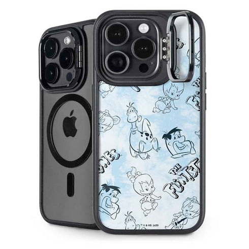 The Flinstones The Flintstones Tie Dye Print iPhone 14 Pro Kickstand Case